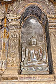 Bagan Myanmar. Abeyadana temple, Myinkaba. Mural paintings. 